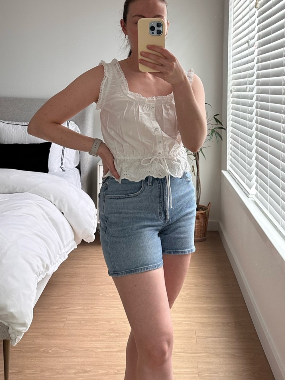 Madewell Perfect Vintage Mid-Length Jean Short - 27